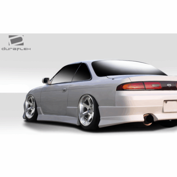 1995-1998 Nissan 240SX S14 Duraflex Type U Side Skirts Rocker Panels - 2 Piece - Image 2