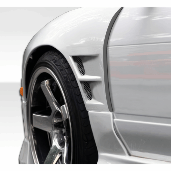 1989-1994 Nissan 240SX S13 Duraflex D-1 Sport Fenders (+40mm) - 2 Piece - Image 2