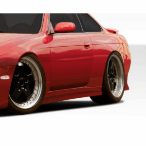 1995-1998 Nissan 240SX S14 Duraflex WX-9 Side Skirts Rocker Panels - 2 Piece