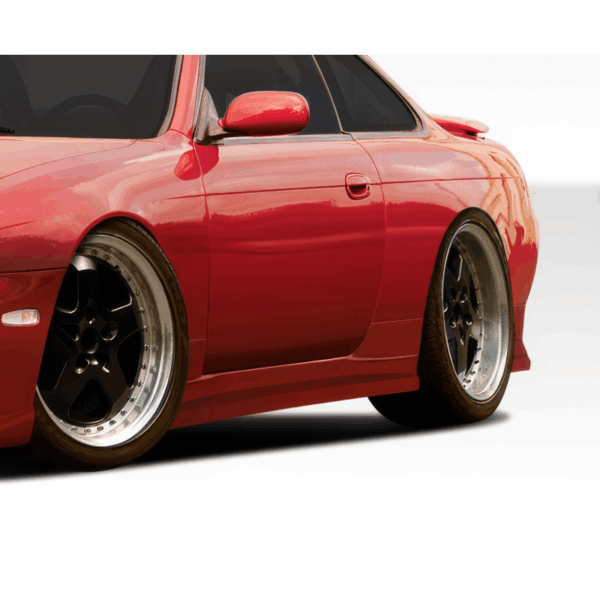 1995-1998 Nissan 240SX S14 Duraflex WX-9 Side Skirts Rocker Panels - 2 Piece
