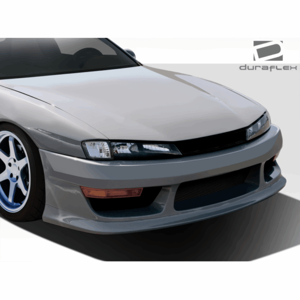 1997-1998 Nissan 240SX S14 Duraflex V-Speed Wide Body Front Bumper - 1 Piece - Image 2