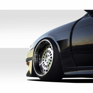 1997-1998 Nissan 240SX S14 Duraflex V-Speed Wide Body Front Fenders (+35mm) - 2 Piece