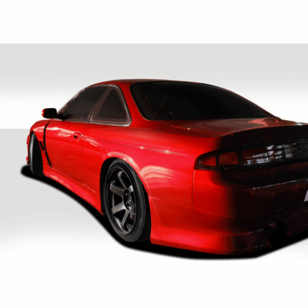 1997-1998 Nissan 240SX S14 Duraflex V-Speed Wide Body Kit  (+35mm) - 8 Piece - Image 5
