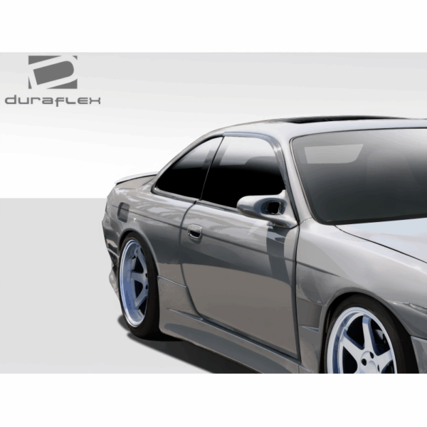 1995-1998 Nissan 240SX S14 Duraflex V-Speed Wide Body Rear Fenders (+35mm) - 2 Piece - Image 2