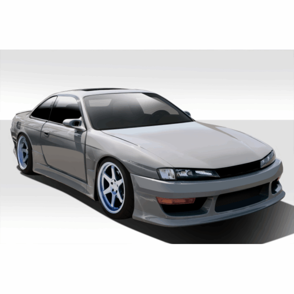 1997-1998 Nissan 240SX S14 Duraflex V-Speed Wide Body Kit  (+35mm) - 8 Piece