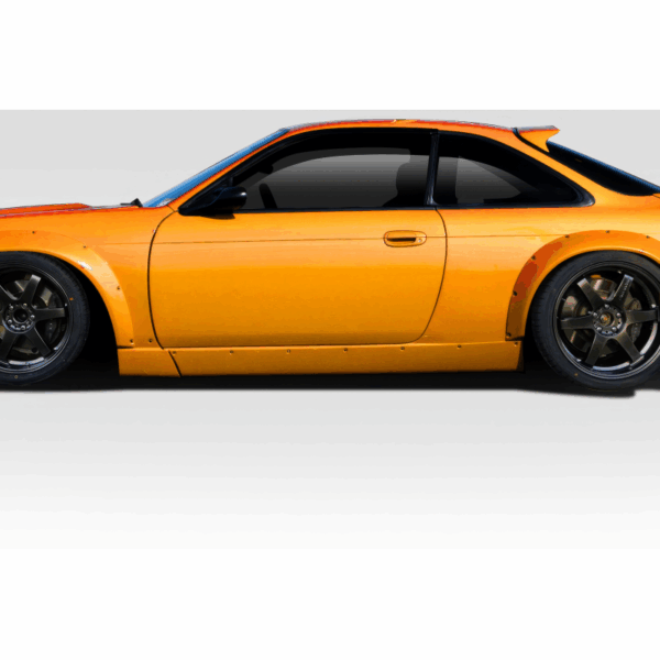 1995-1998 Nissan 240SX S14 Duraflex RBS V2 Wide Body Side Skirts - 2 Piece
