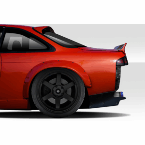 1995-1998 Nissan 240SX S14 Duraflex RBS V2 Wide Body Rear Fender Flares - 2 Piece