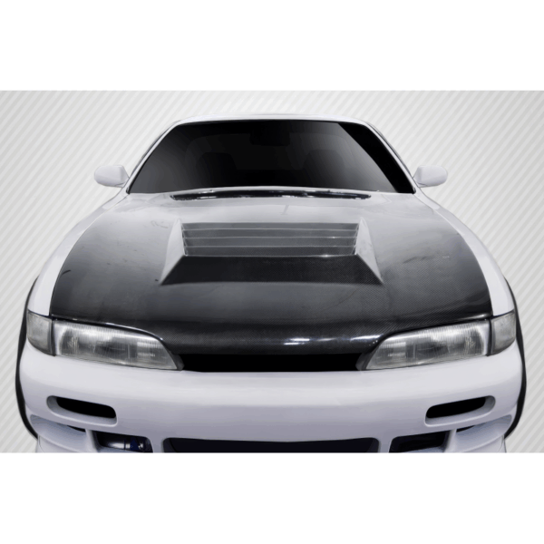 1995-1996 Nissan 240SX S14 Carbon Creations D-Spec Hood - 1 Piece