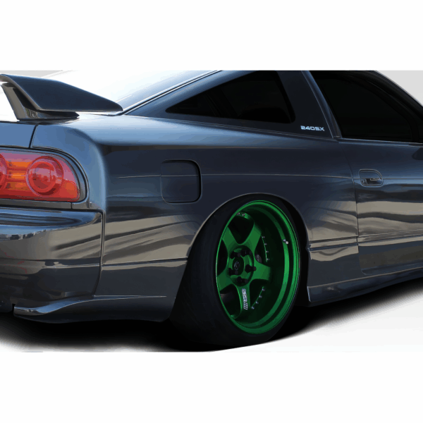 1989-1994 Nissan 240SX S13 HB Duraflex B Sport Wide Body 70MM Rear Fender Flares - 2 Piece - Image 2