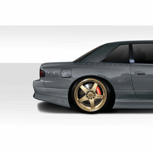 1989-1994 Nissan 240SX S13 2dr / Convertible Duraflex Sprint Wide Body Rear Fenders (+65mm) - 2 Piece