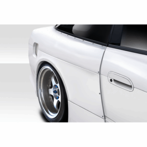 1989-1994 Nissan 240SX S13 HB Duraflex V Speed Wide Body Rear Fenders - 3 Piece