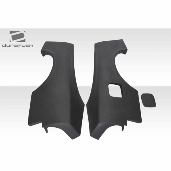 1989-1994 Nissan 240SX S13 HB Duraflex V Speed Wide Body Rear Fenders - 3 Piece - Image 2