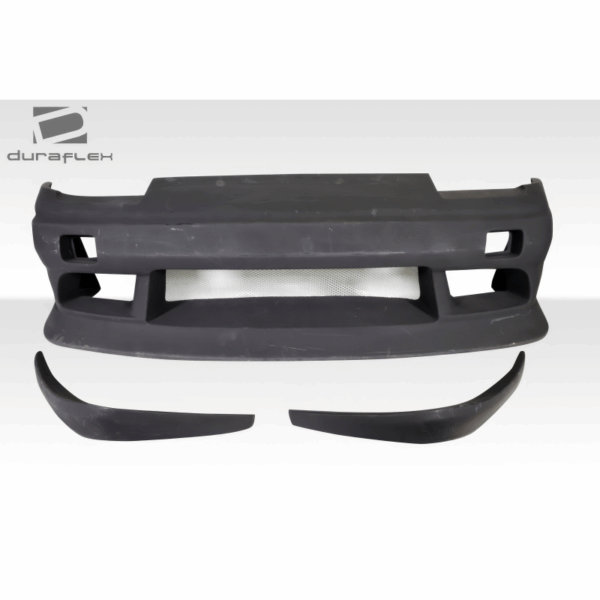 1989-1994 Nissan 240SX S13 Duraflex V-Speed Wide Body Front Bumper - 3 Piece - Image 4