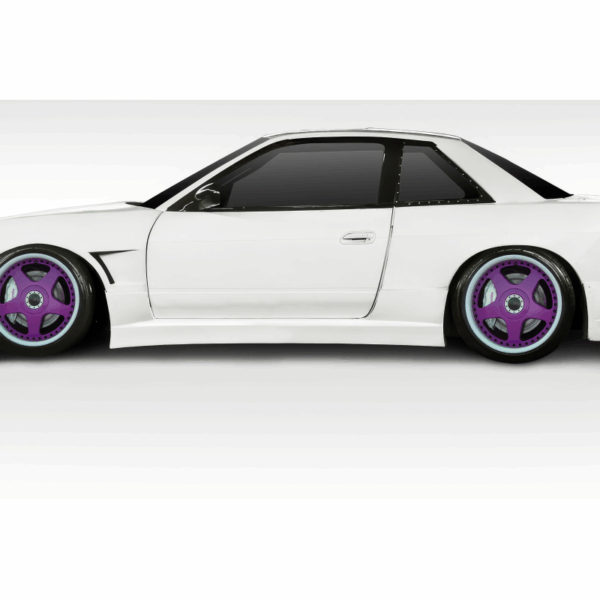 1989-1994 Nissan 240SX S13 Duraflex WX9 Side Skirts Rocker Panels - 2 Piece