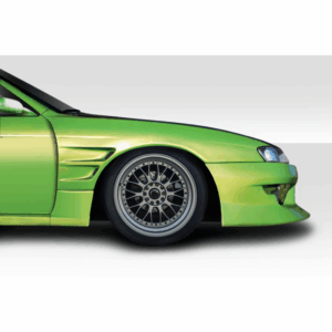 1997-1998 Nissan 240SX S14 Duraflex D1 Sport 30mm Front Fenders - 2 Piece