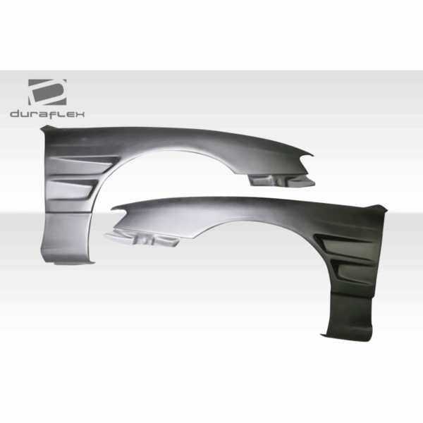 1997-1998 Nissan 240SX S14 Duraflex D1 Sport 30mm Front Fenders - 2 Piece - Image 16