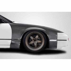 1989-1994 Nissan 240SX S13 Carbon Creations K Power Style Front Fenders (+50mm)  - 2 Piece