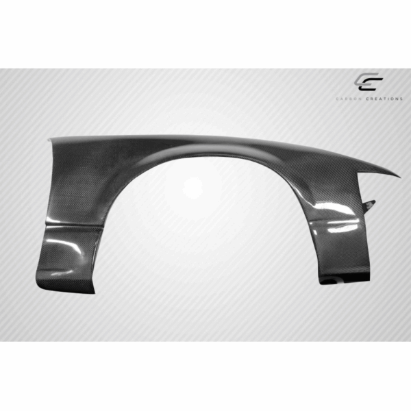1989-1994 Nissan 240SX S13 Carbon Creations K Power Style Front Fenders (+50mm)  - 2 Piece - Image 9