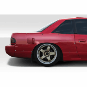 1989-1994 Nissan 240SX S13 2DR Duraflex D1 Sport 50MM Rear Fender Flares - 3 Piece