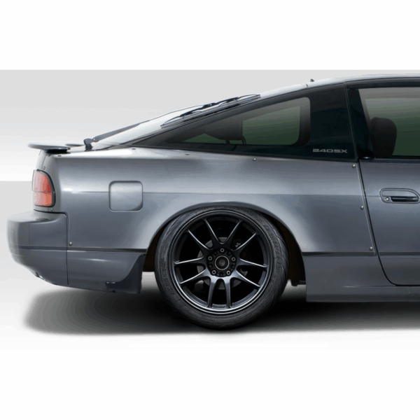1989-1994 NIssan 240SX S13 HB Duraflex O Type 30MM Rear Fender Flares - 2 Piece