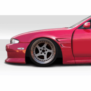 1995-1996 NIssan 240SX S14 Duraflex D1 Sport 30MM Front Fenders - 2 Piece