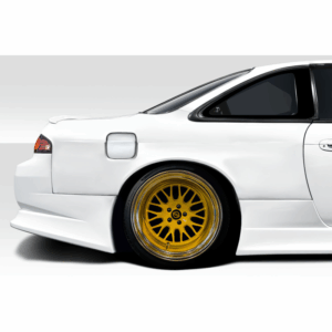 1995-1998 Nissan 240SX S14 Duraflex O Type 50MM Rear Fender Flares - 2 Piece
