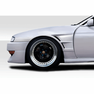 1997-1998 Nissan 240SX S14 Duraflex D1 Sport 40MM Front Fenders - 2 Piece