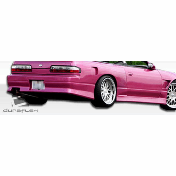 1989-1994 Nissan 240SX S13 2DR Duraflex V-Speed Rear Bumper - 1 Piece - Image 4