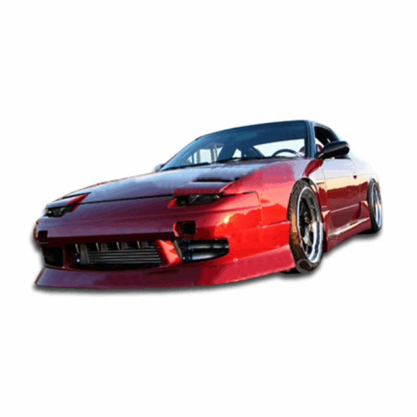 1989-1994 Nissan 240SX S13 2DR Duraflex Type U Body Kit - 4 Piece