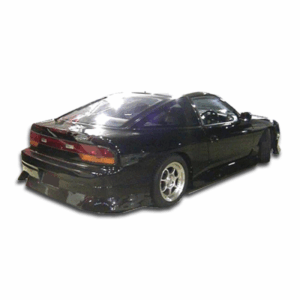 1989-1994 Nissan 240SX S13 HB Duraflex Type U Rear Bumper - 1 Piece