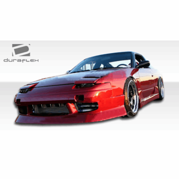 1989-1994 Nissan 240SX S13 2DR Duraflex Type U Body Kit - 4 Piece - Image 2