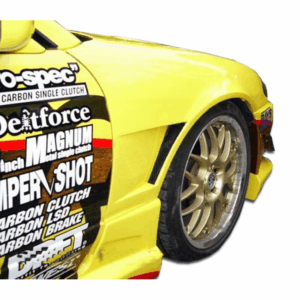 1995-1996 Nissan 240SX S14 Duraflex M-1 Sport Front Fenders(+30mm)- 2 Piece