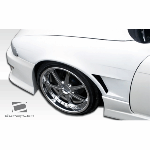 1995-1996 Nissan 240SX S14 Duraflex M-1 Sport Front Fenders(+30mm)- 2 Piece - Image 2