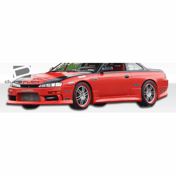 1997-1998 Nissan 240SX S14 Duraflex V-speed 2 Body Kit - 4 Piece - Image 5