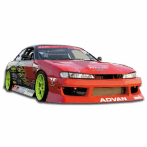 1997-1998 Nissan 240SX S14 Duraflex V-Speed Body Kit - 4 Piece