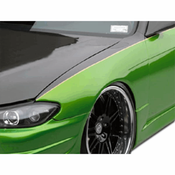 1995-1998 Nissan 240SX S14 Duraflex Silvia S15 Conversion OEM Look Fenders - 2 Piece