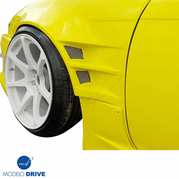 ModeloDrive FRP ORI t4 75mm Wide Body Fenders (front) 6pc > Nissan 240SX (S14) 1997-1998 - Image 2