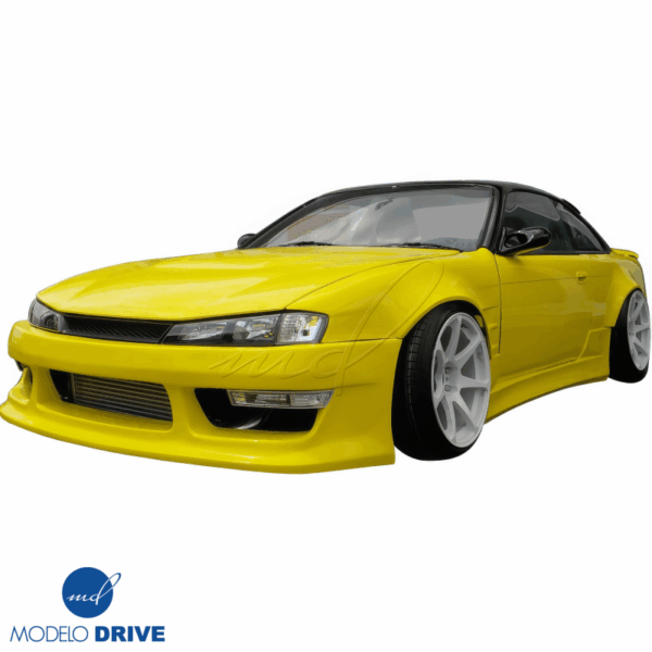 ModeloDrive FRP ORI t4 75mm Wide Body Fenders (front) 6pc > Nissan 240SX (S14) 1997-1998 - Image 3