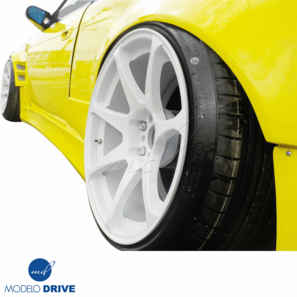 ModeloDrive FRP ORI t4 75mm Wide Body Fenders (front) 6pc > Nissan 240SX (S14) 1997-1998 - Image 4
