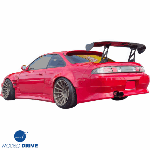 ModeloDrive FRP ORI t4 75mm Wide Body Fenders (front) 6pc > Nissan 240SX (S14) 1997-1998 - Image 11
