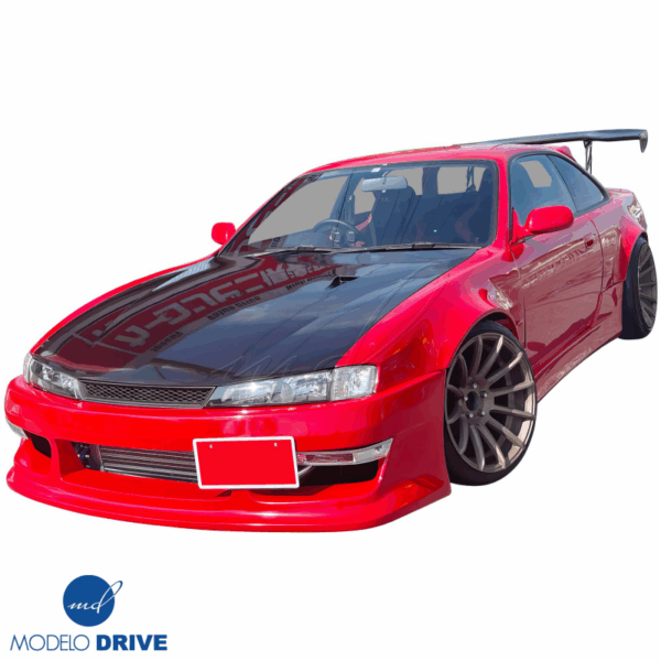 ModeloDrive FRP ORI t4 75mm Wide Body Fenders (front) 6pc > Nissan 240SX (S14) 1997-1998 - Image 12