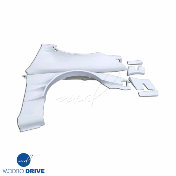 ModeloDrive FRP ORI t4 75mm Wide Body Fenders (front) 6pc > Nissan 240SX (S14) 1997-1998 - Image 13