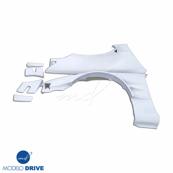 ModeloDrive FRP ORI t4 75mm Wide Body Fenders (front) 6pc > Nissan 240SX (S14) 1997-1998 - Image 16