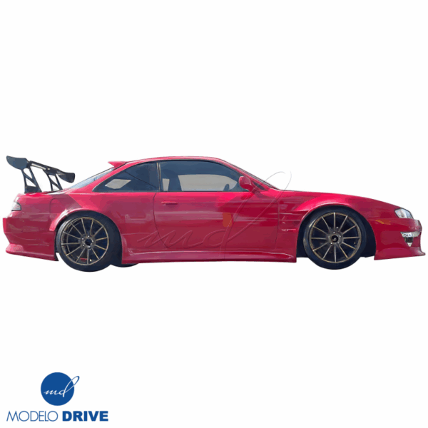 ModeloDrive FRP ORI t4 75mm Wide Body Fenders (front) 6pc > Nissan 240SX (S14) 1997-1998 - Image 24