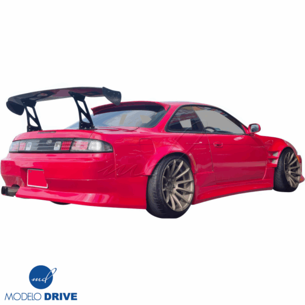 ModeloDrive FRP ORI t4 75mm Wide Body Fenders (front) 6pc > Nissan 240SX (S14) 1997-1998 - Image 28
