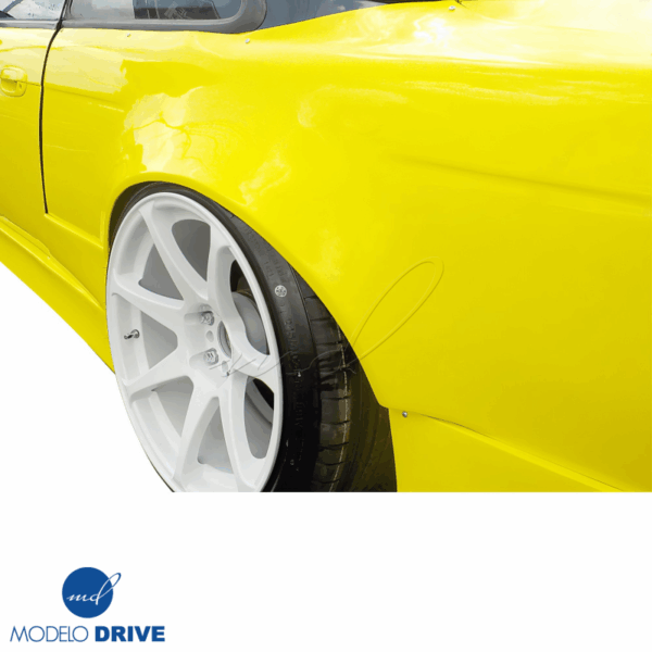 ModeloDrive FRP ORI t4 75mm Wide Body Fenders (rear) > Nissan 240SX (S14) 1995-1998 - Image 3