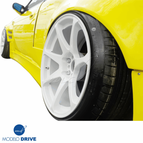 ModeloDrive FRP ORI t4 75mm Wide Body Fenders (rear) > Nissan 240SX (S14) 1995-1998 - Image 4