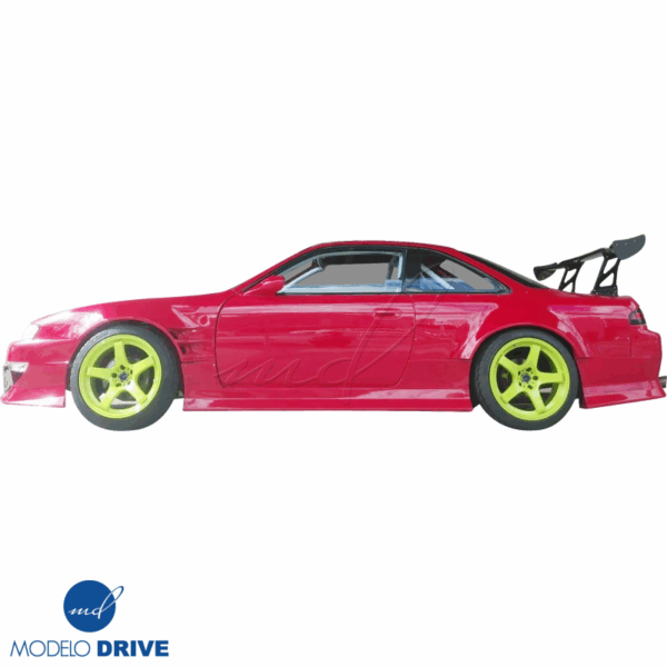 ModeloDrive FRP ORI t4 75mm Wide Body Fenders (rear) > Nissan 240SX (S14) 1995-1998 - Image 10