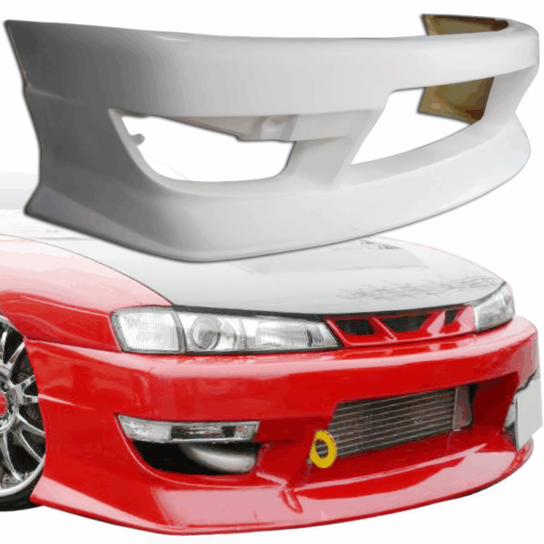 ModeloDrive FRP DMA t3 Front Bumper > Nissan 240SX (S14) 1997-1998 - Image 25
