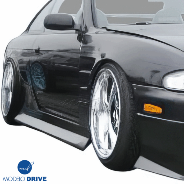 ModeloDrive FRP DMA t3 Side Skirts > Nissan 240SX (S14) 1995-1998 - Image 18
